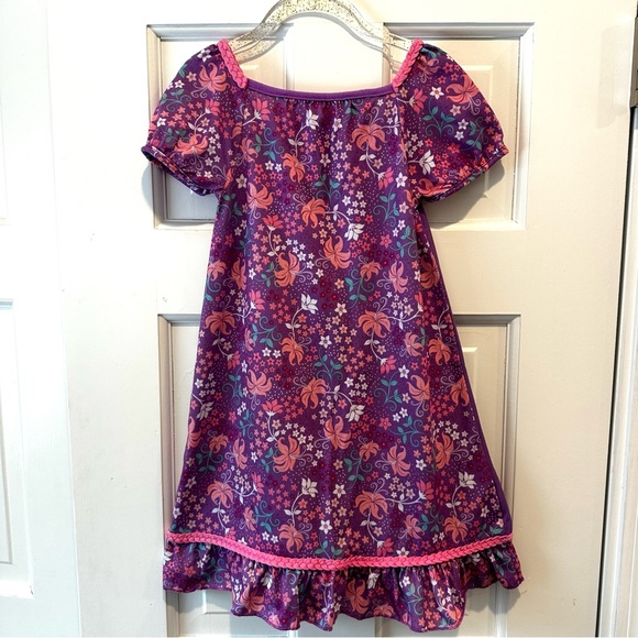 Disney Store Purple Rapunzel Nightgown with Floral Accents - Picture 9 of 9
